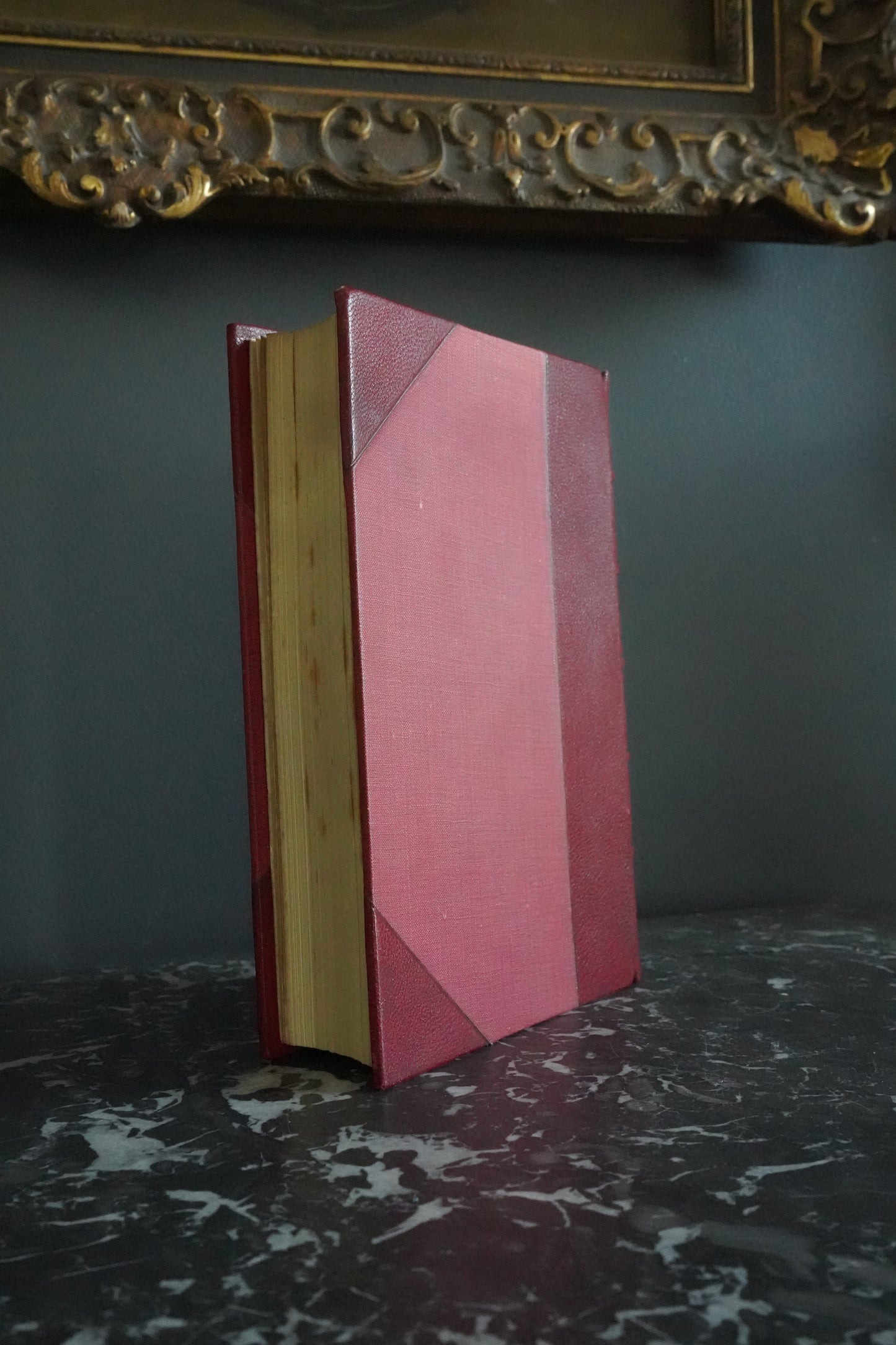 1912 "Francis Paget" Red Half Leather Book