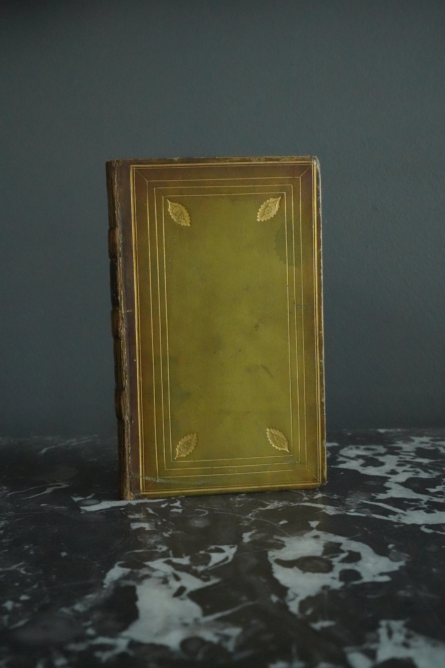 1825 Burke On the Sublime and Beautiful by Edmund Burke – Philosophy Book in Fine Gilt Leather Binding