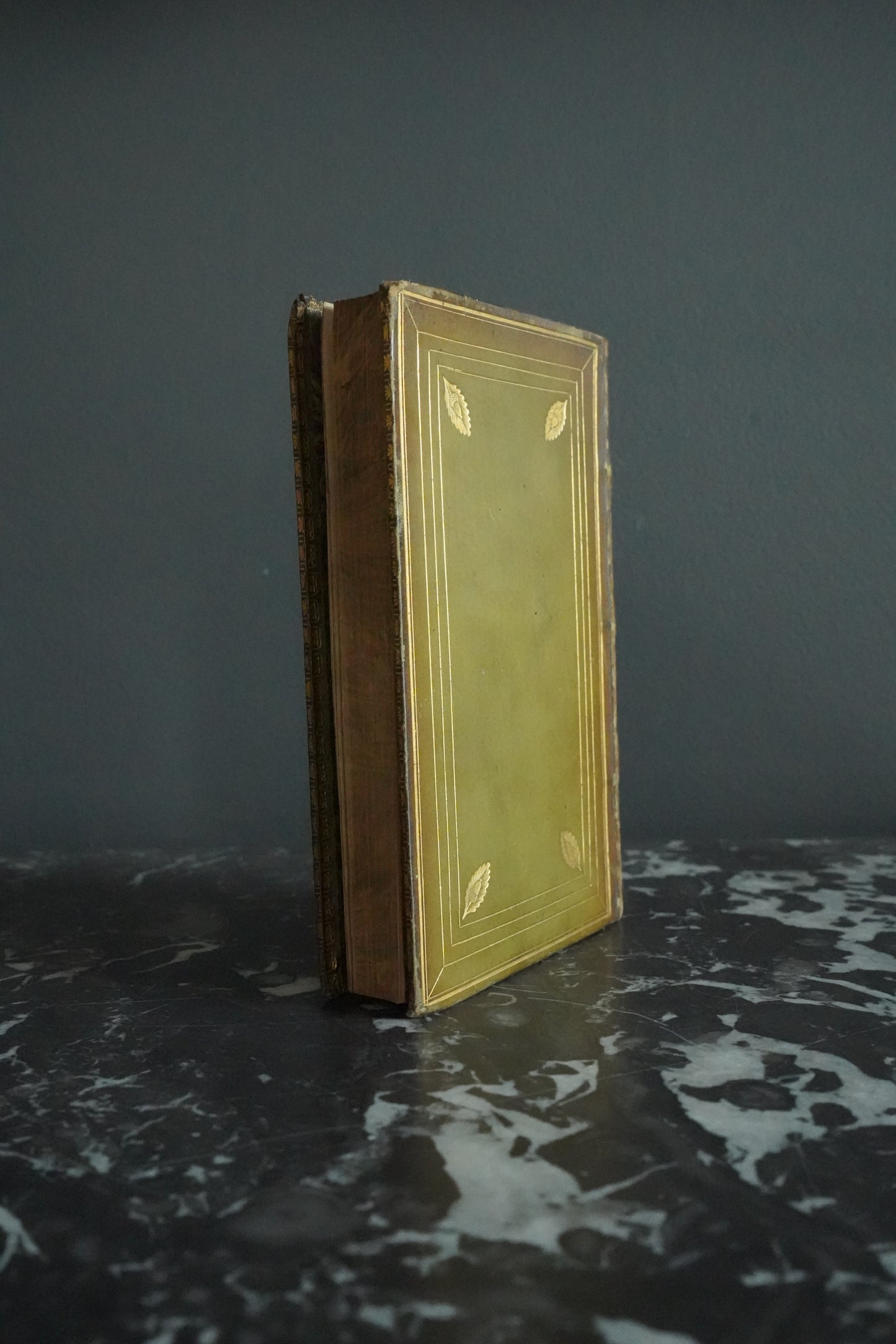 1825 Burke On the Sublime and Beautiful by Edmund Burke – Philosophy Book in Fine Gilt Leather Binding