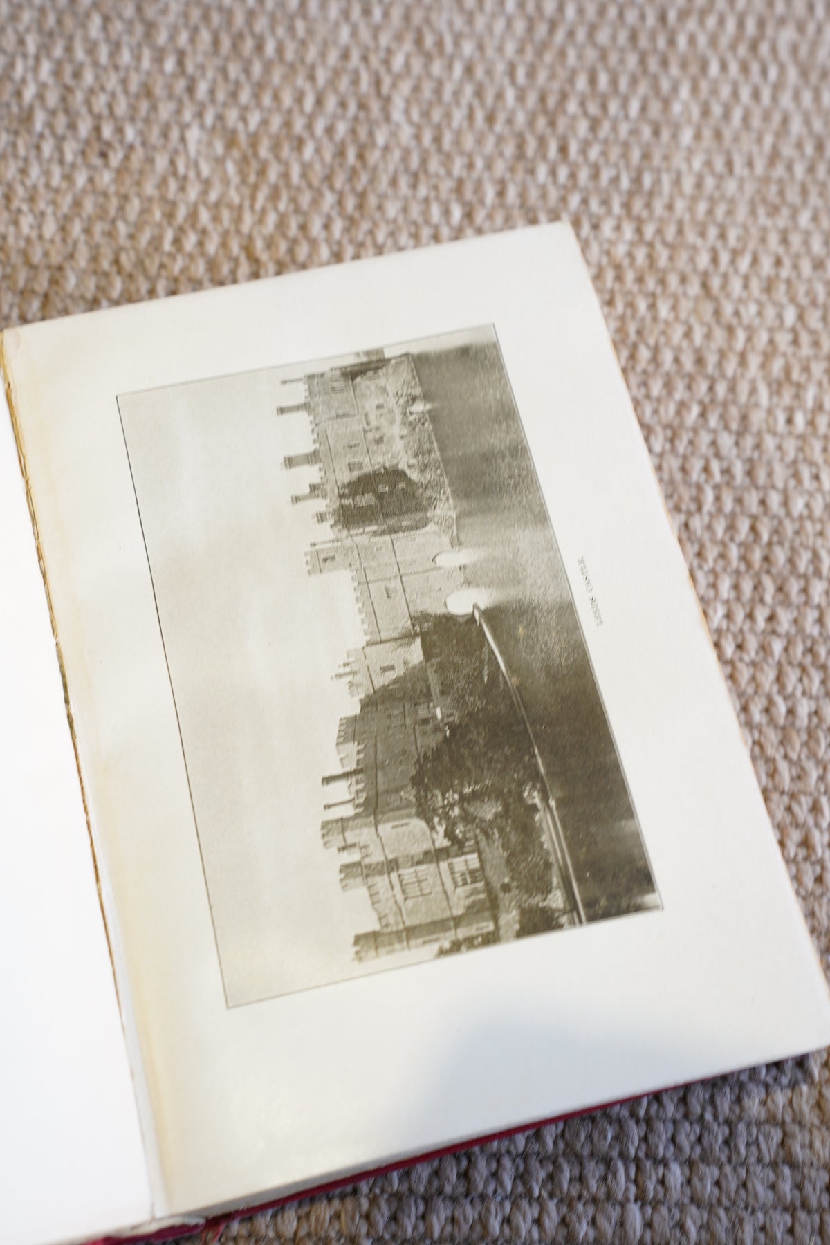 Antique Royal Castles of England Book, 1913