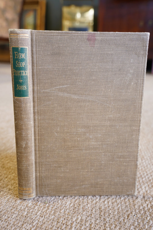 Vintage Farm Shop Manual with Tool Illustrations, 1939