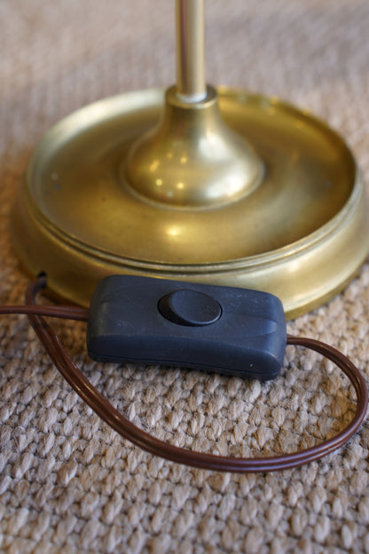Vintage Brass Bouillotte Lamp