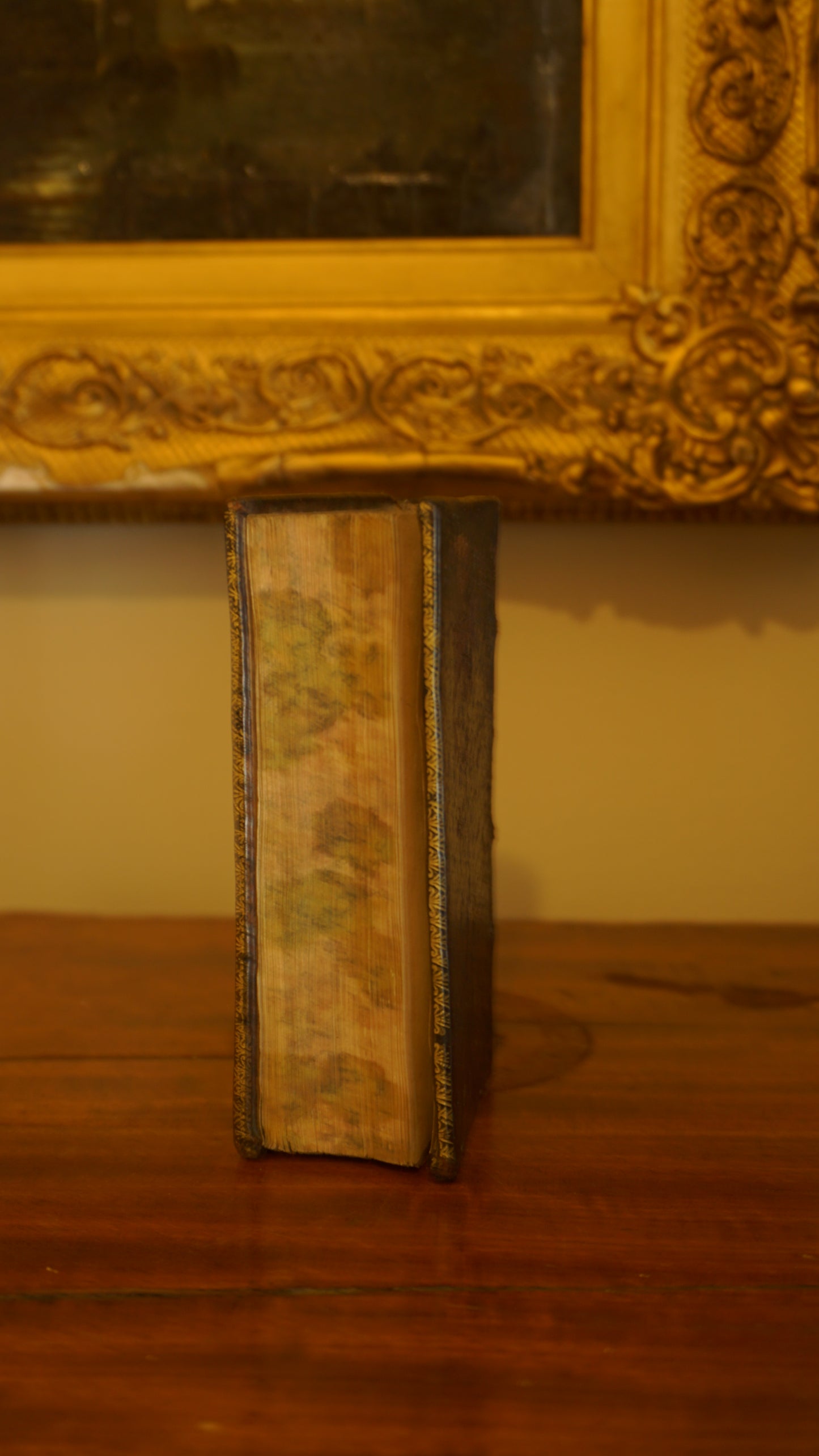 1661 "The Comedies of Terence (Terentii Comaediae Sex)" Mini Brown Full Leather Book