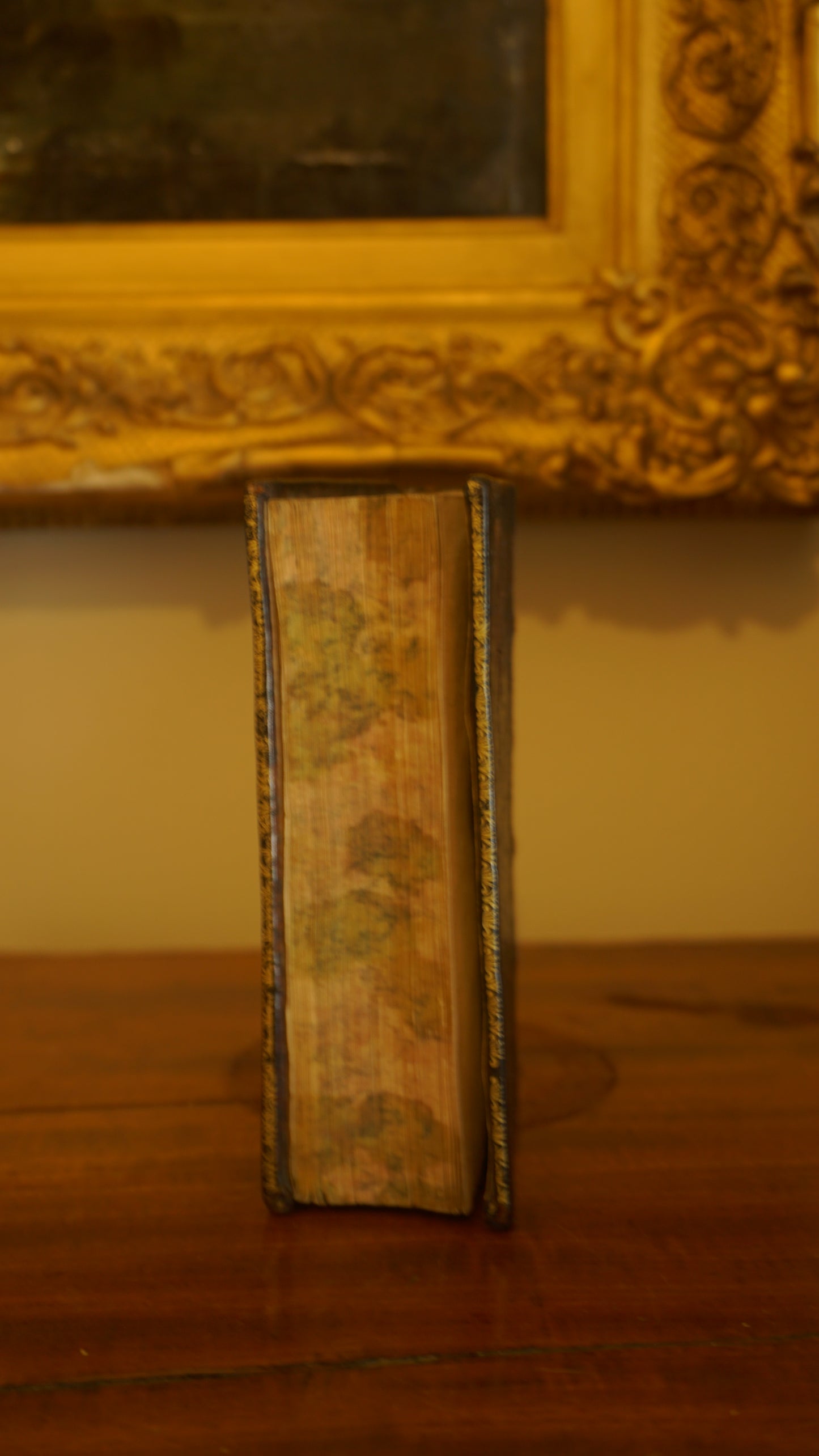 1661 "The Comedies of Terence (Terentii Comaediae Sex)" Mini Brown Full Leather Book