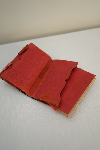 Victorian Scottish Tartanware Aide Memoire Pocket Notebook c. 1860–1880