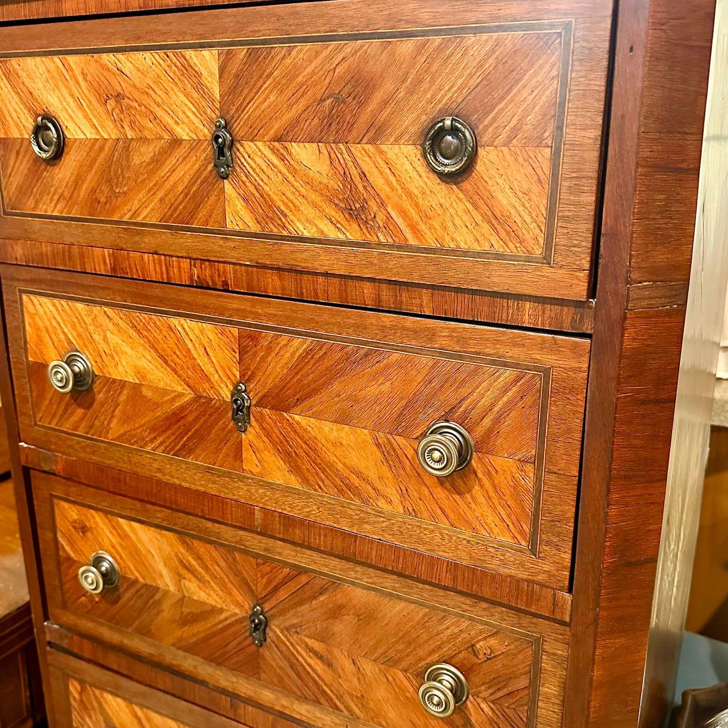 Antique French Louis XVI Lingerie Chest | French Chest of Drawers