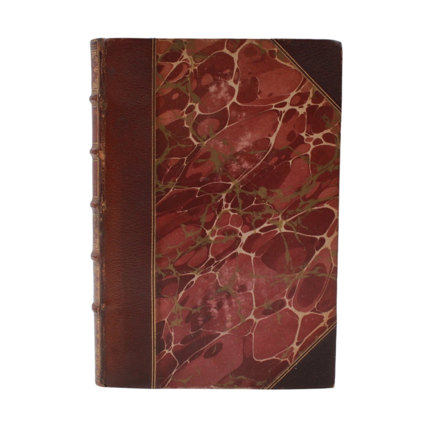 2 Volumes 1871 "A Collection of Choice Songs Scots & English" Purple Half Leather Book