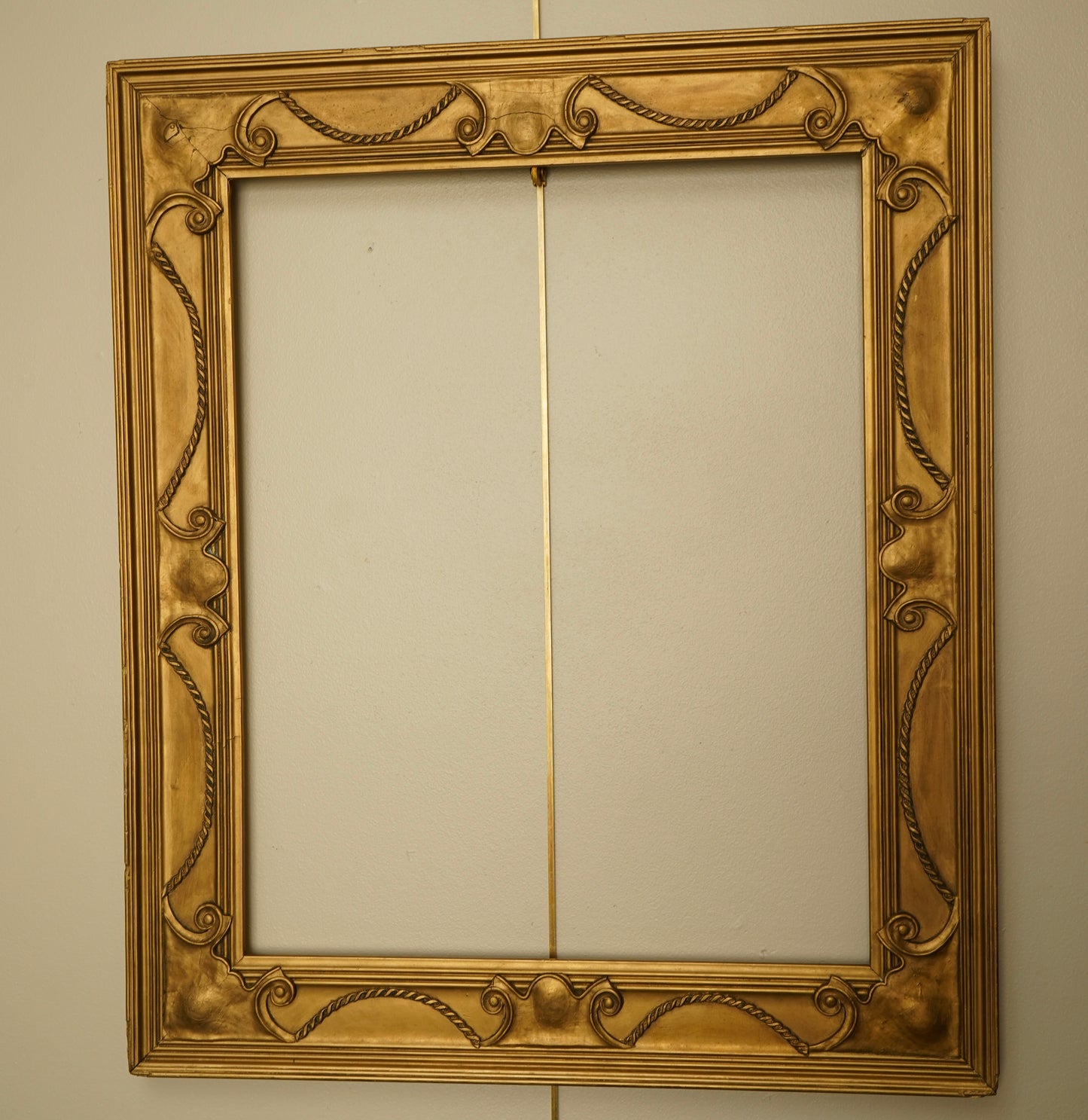Antique French Gilt Picture Frame, Art Nouveau, Circa 1900