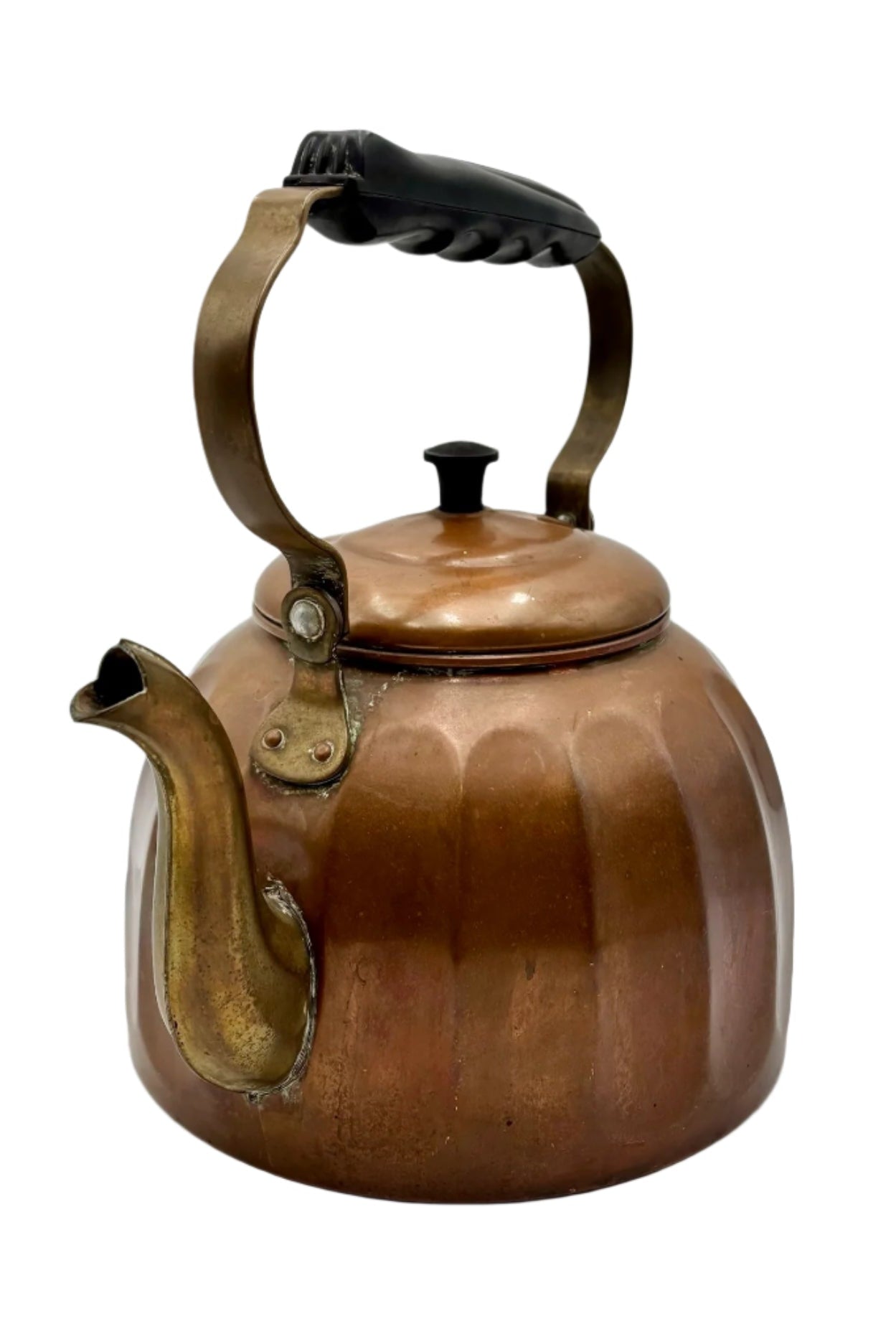 German Copper & Brass Tea Kettle