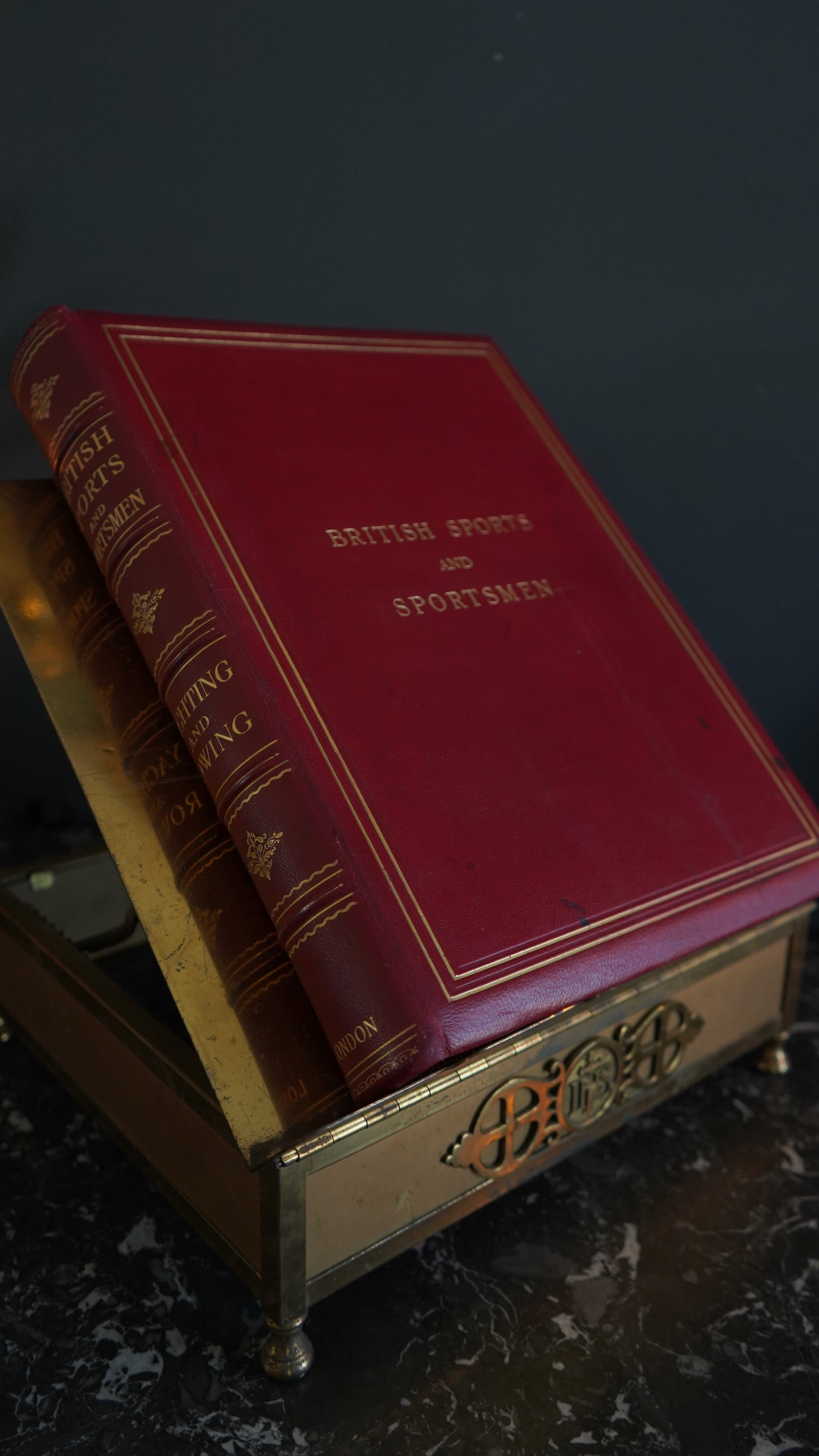 Antique Brass Adjustable Bible Book Stand