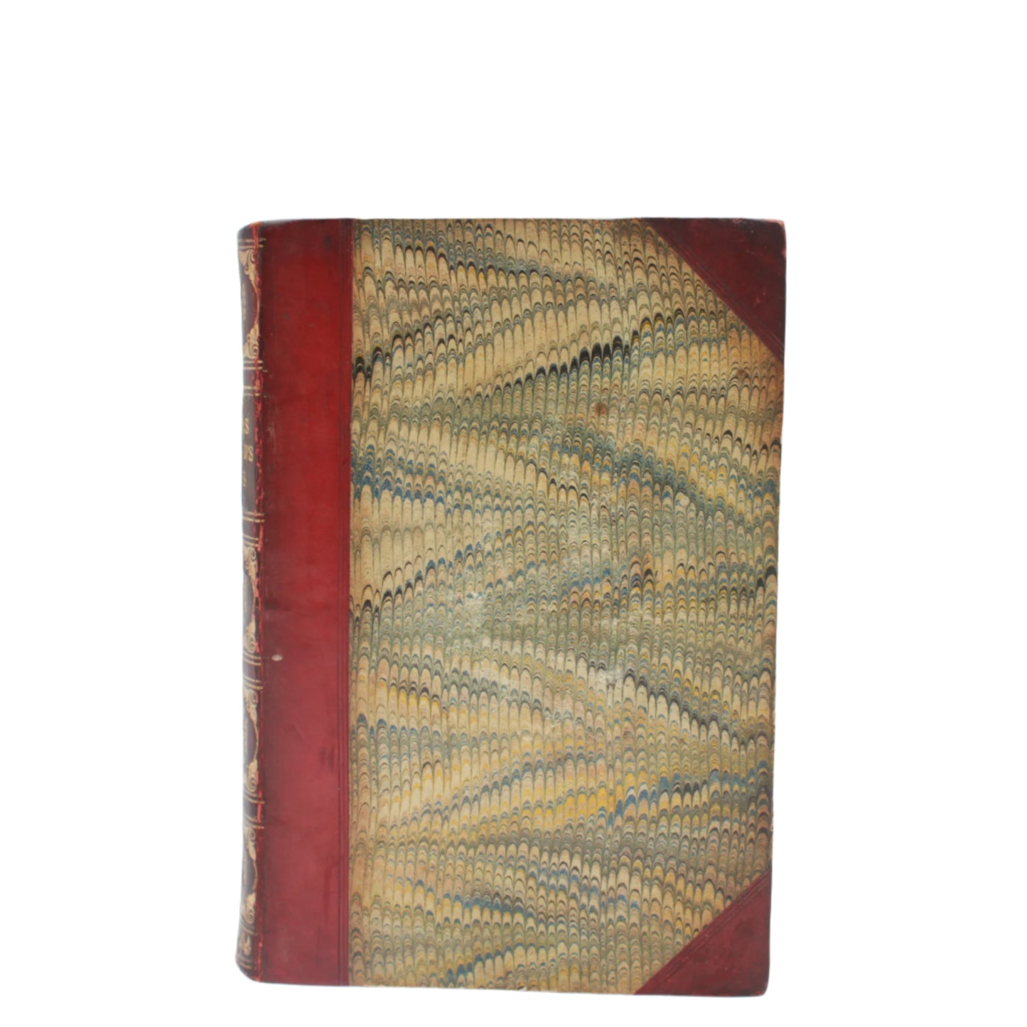 1809 "The Catspaw: A Comedy in Five Acts" Red Half Leather Book