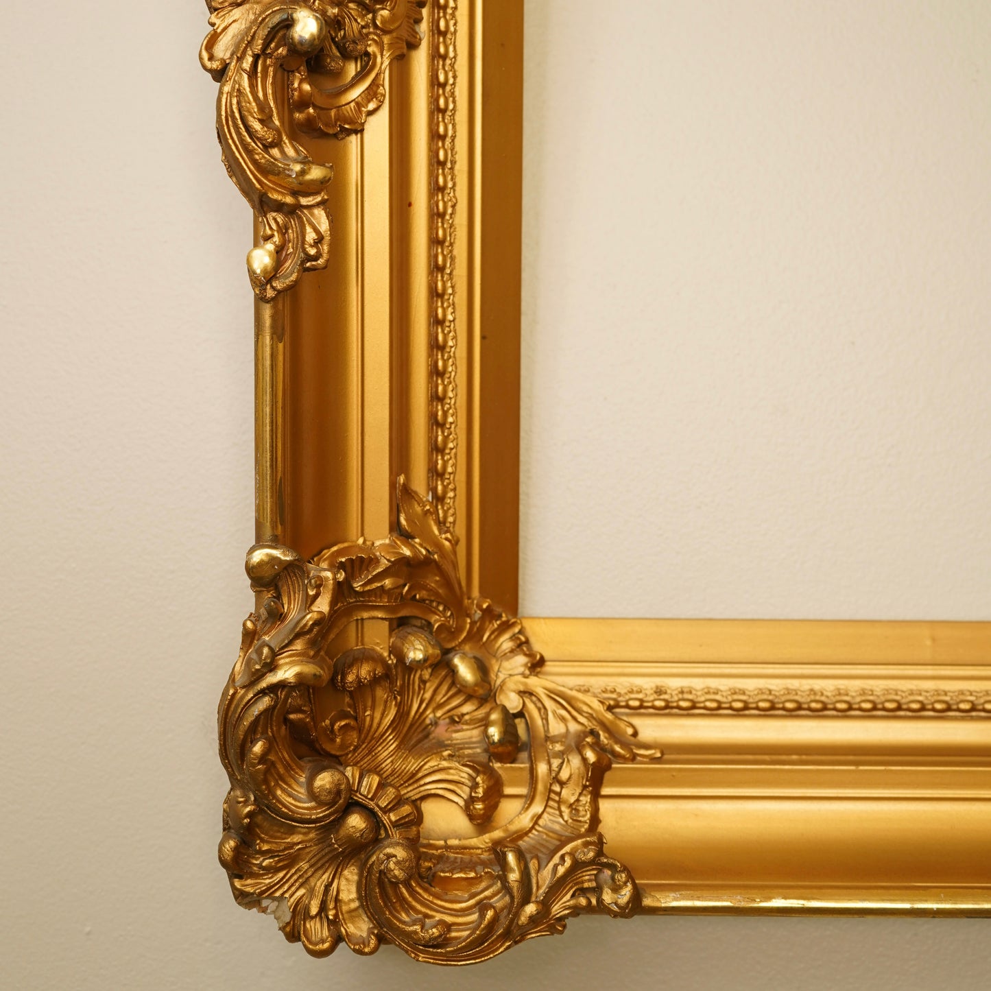 Antique Gilt Picture Frame, Rococo Revival, Circa 1900