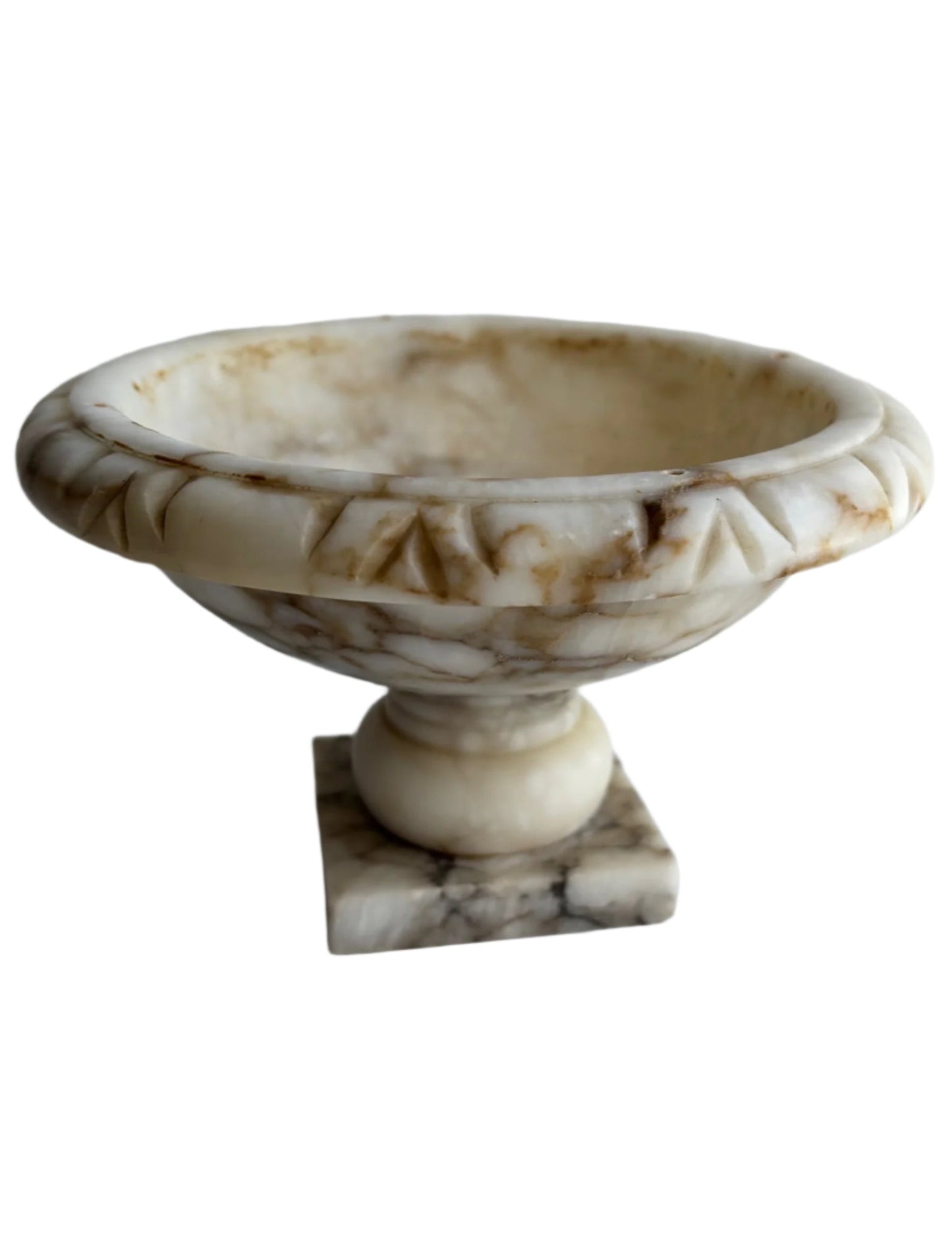 Alabaster Bird Bath