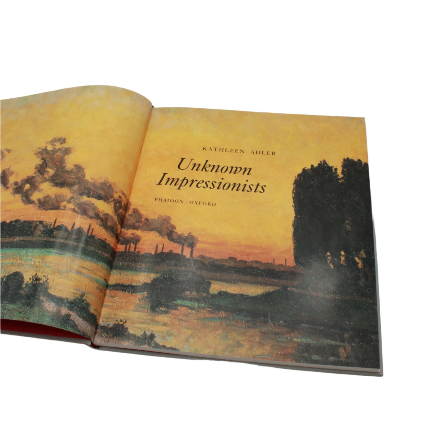 Vintage "Unknown Impressionists" Coffee Table Book