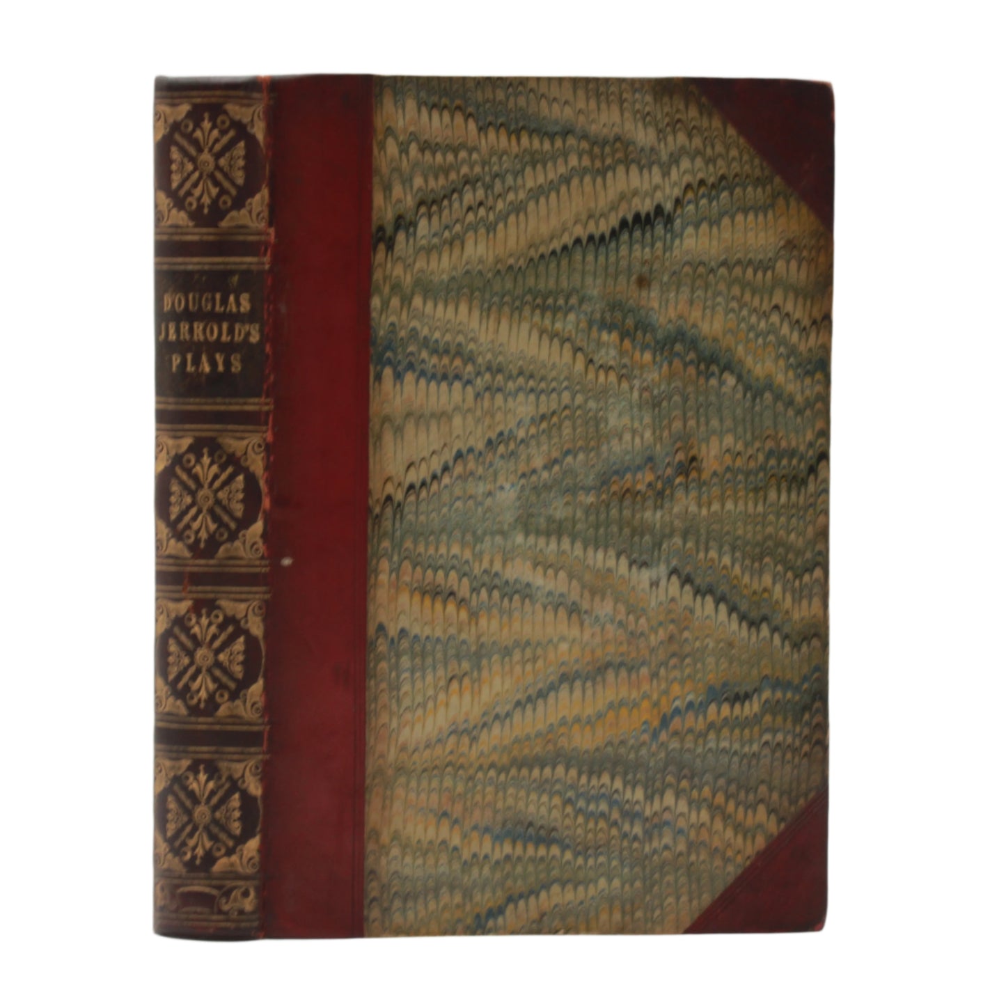 1809 "The Catspaw: A Comedy in Five Acts" Red Half Leather Book