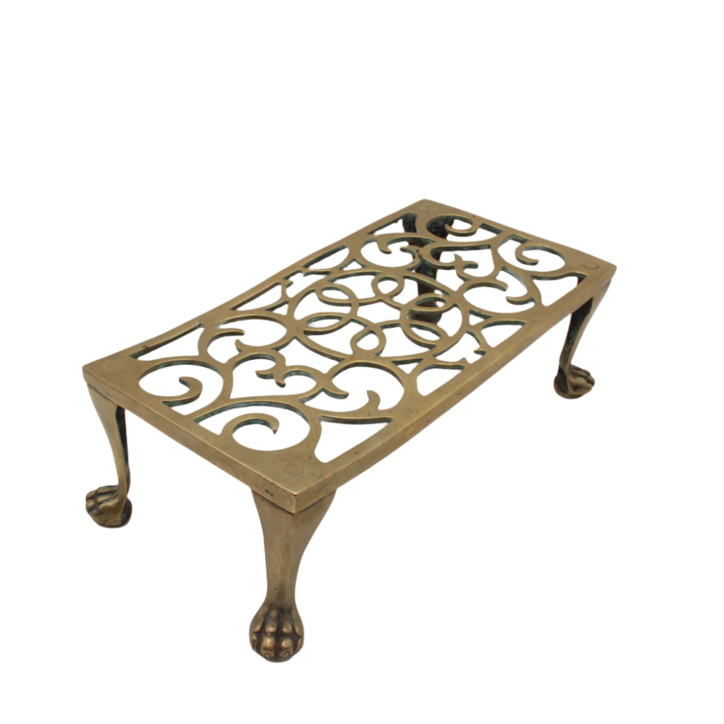 Antique Brass Trivet | Brass Riser