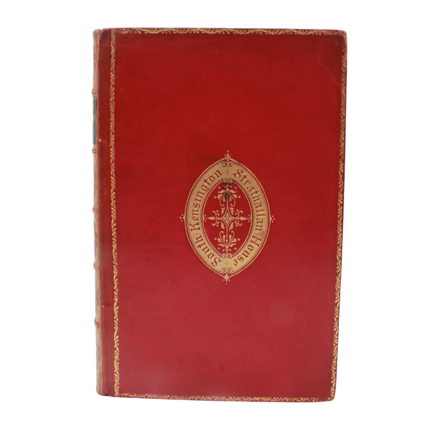 1890 "Tales from Shakespeare" Red Full Leather Prize Binding Book