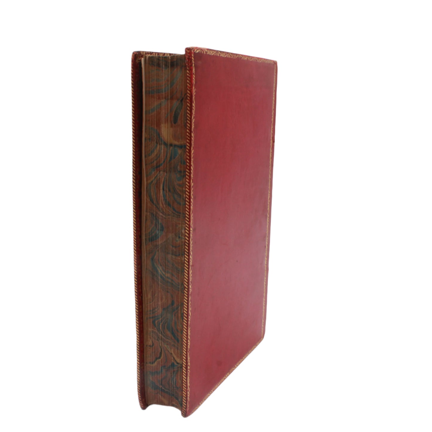 1890 "Tales from Shakespeare" Red Full Leather Prize Binding Book