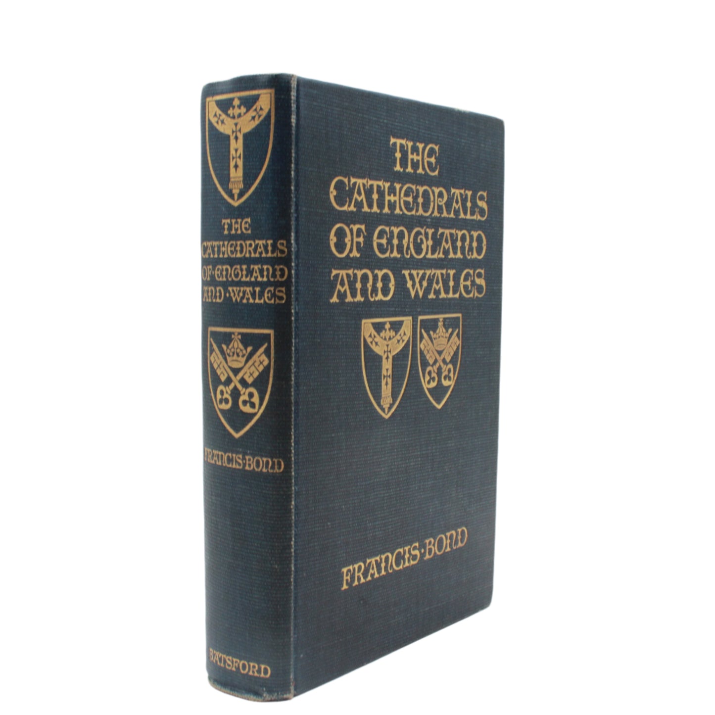 "The Cathedrals of England and Wales" Blue Cloth Book