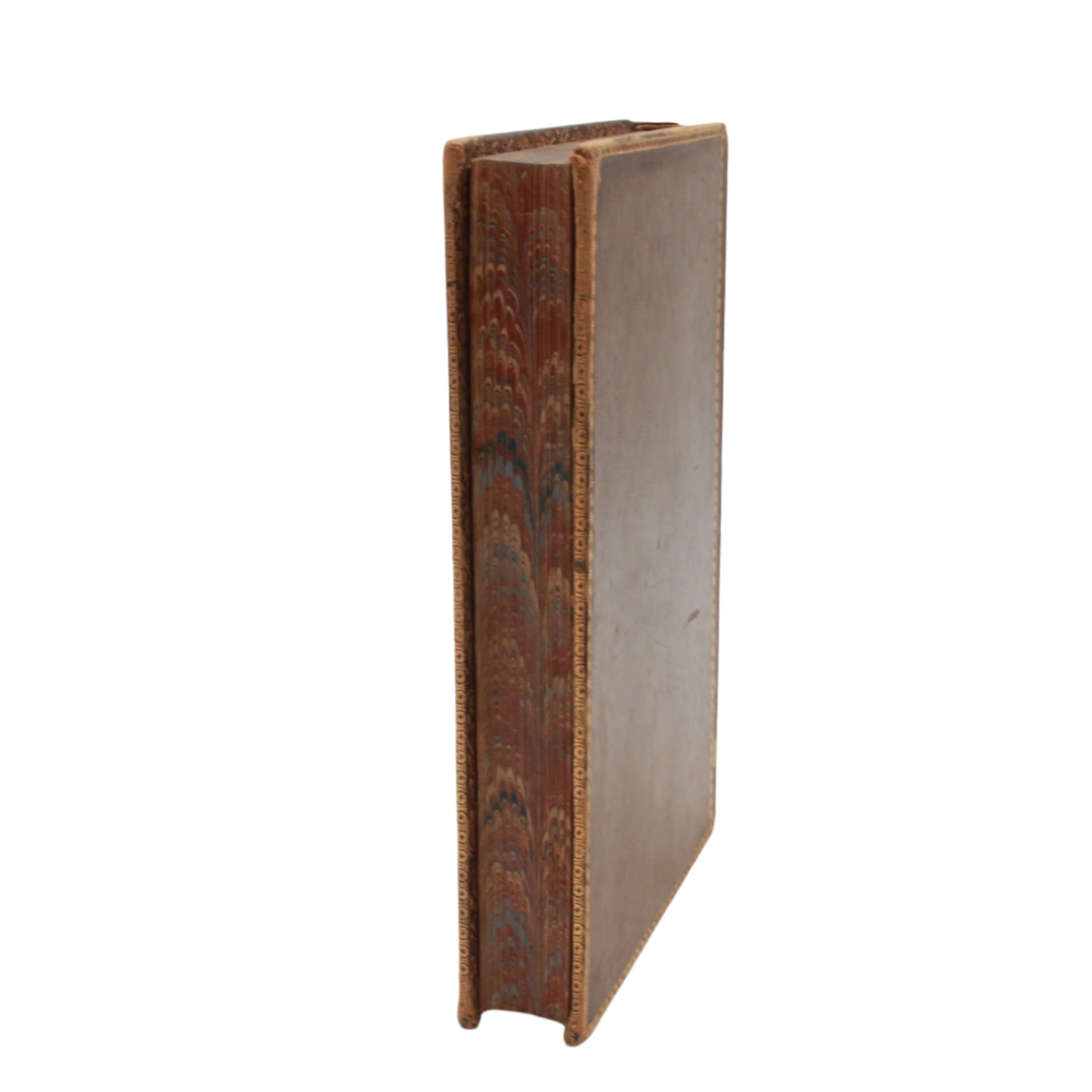 1884 Belt and Spur Historical Chivalry Book in Full Leather Prize Binding