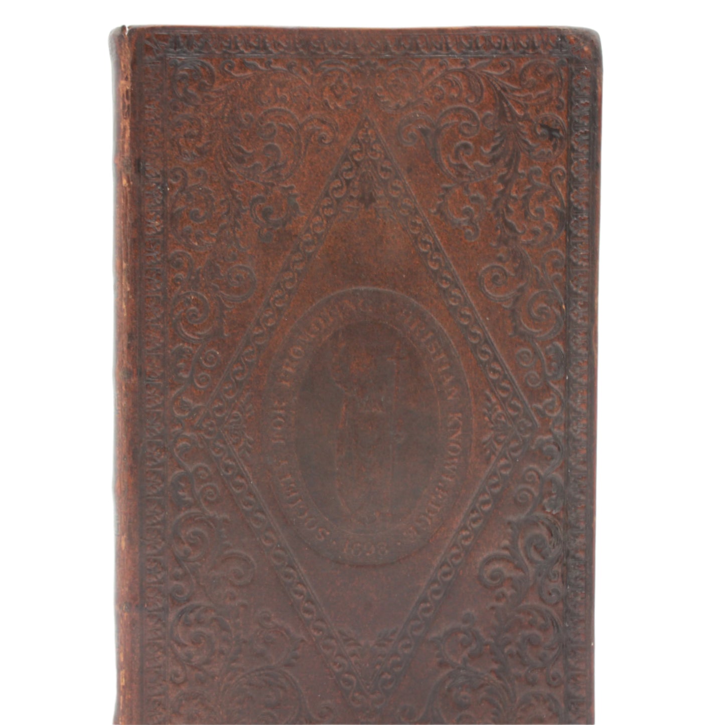 1837 " The Book of Common Prayer " Brown Full Leather Book