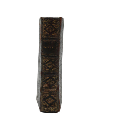 1661 "The Comedies of Terence (Terentii Comaediae Sex)" Mini Brown Full Leather Book