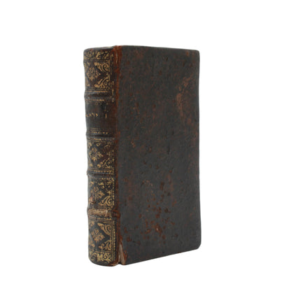 1661 "The Comedies of Terence (Terentii Comaediae Sex)" Mini Brown Full Leather Book