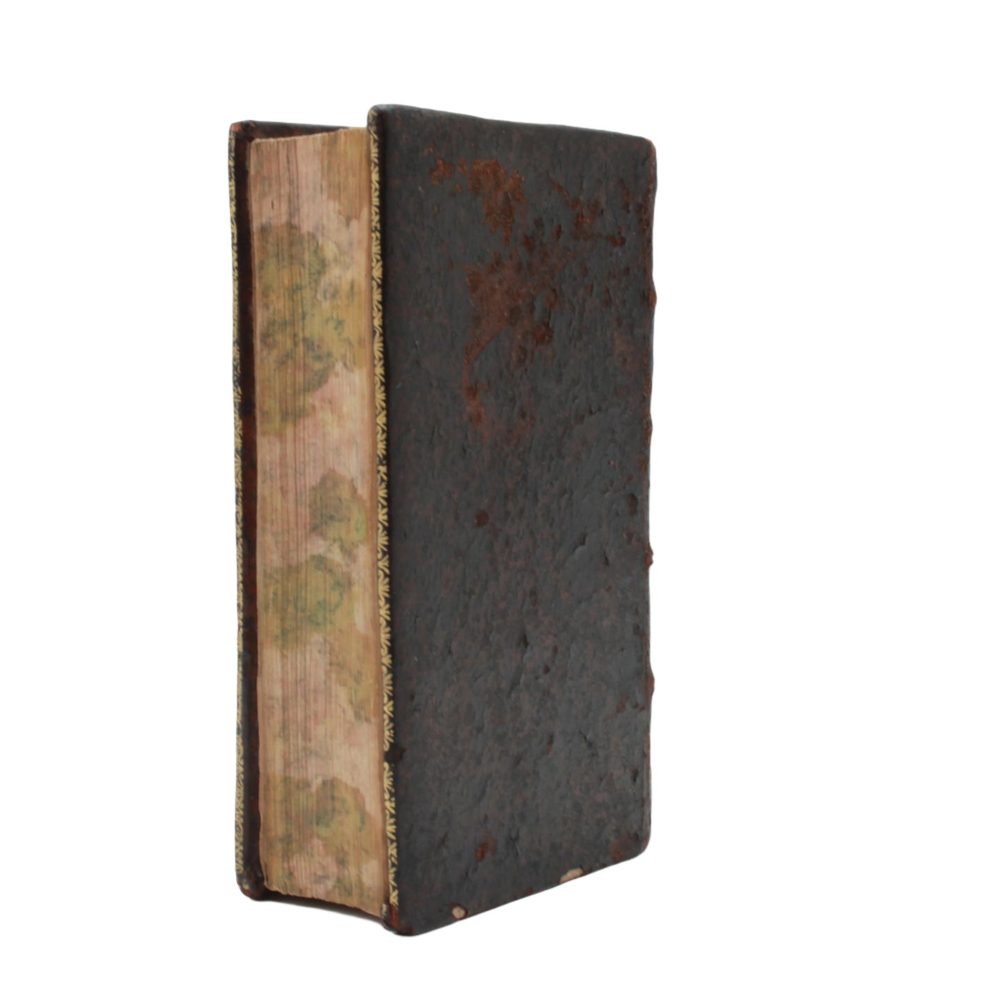 1661 "The Comedies of Terence (Terentii Comaediae Sex)" Mini Brown Full Leather Book