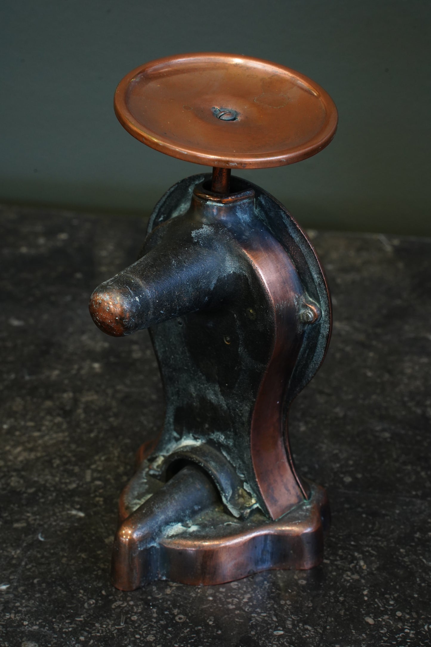 Antique Salter Copper Letter Balance Postal Scale, England