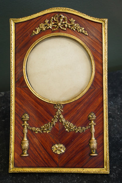 *RESERVED* French Louis XVI Ormolu and Kingwood Picture Frame