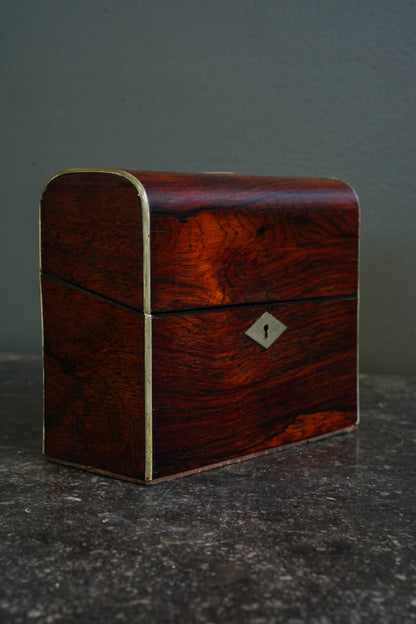 *RESERVED* Antique Victorian Rosewood Dome-Top Box