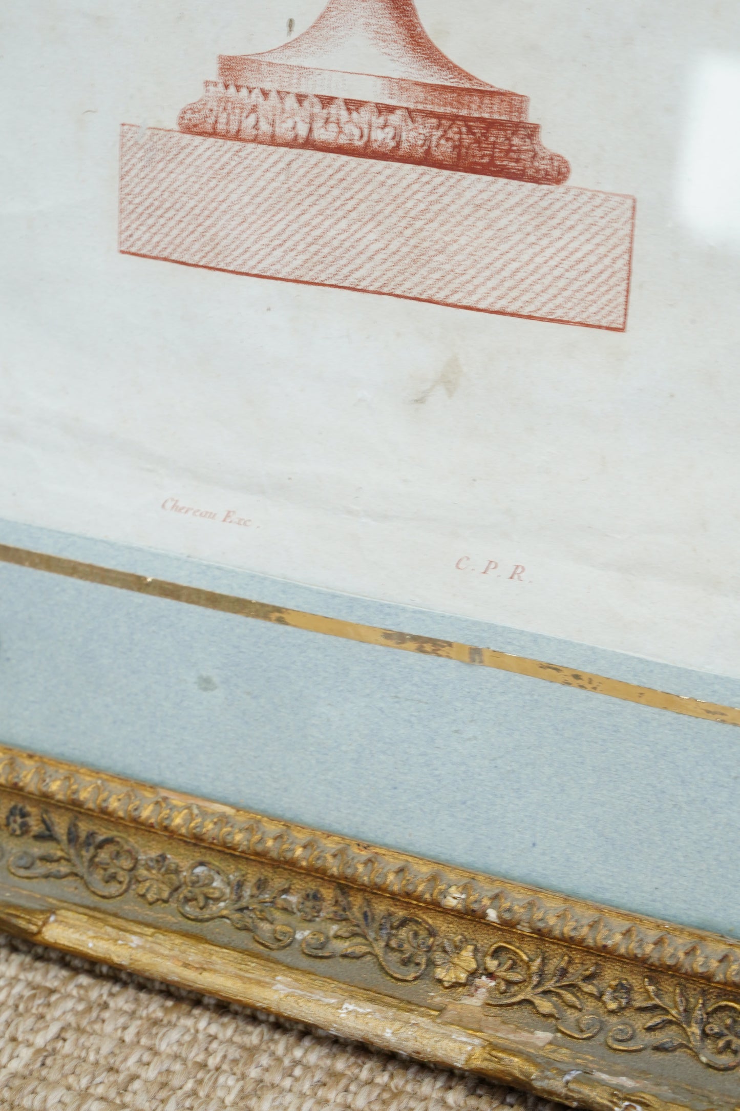 *RESERVED FOR SILVIA* 18th Century French Neoclassical Vase Engraving, Caillouet, Circa 1778