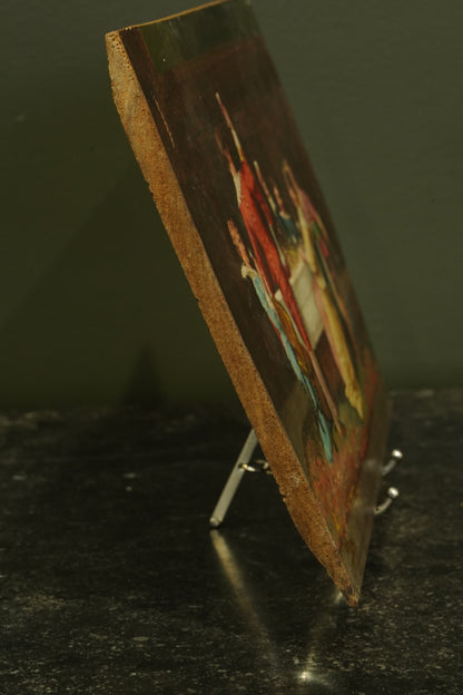 Antique 19th Century Oil on Panel, Continental European School
