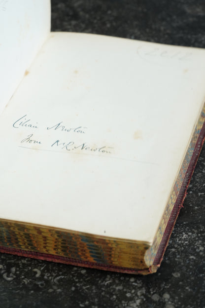 Alfred Tennyson Queen Mary A Drama 1875 First Edition Red Leather