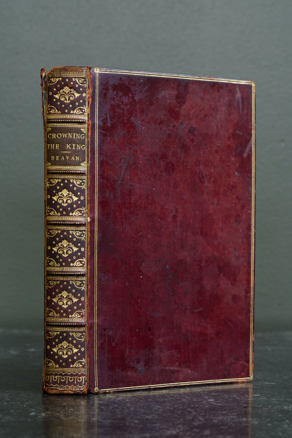 *Reserved* Crowning the King 1902 Full Leather Eton Prize Book