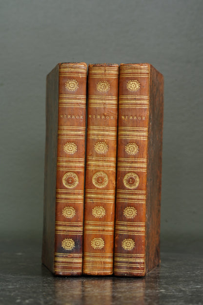 Antique Scottish Literary Essays Three Volumes Full Tree Calf 1809