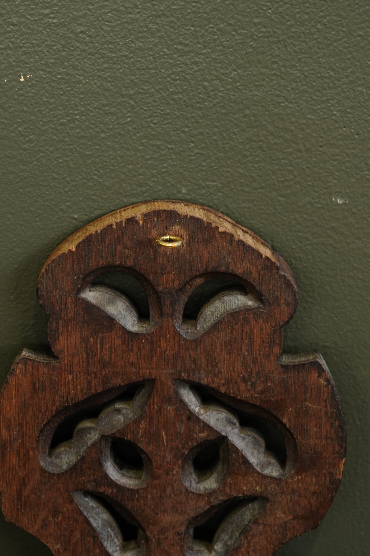 Antique English Carved Oak Architectural Fragment