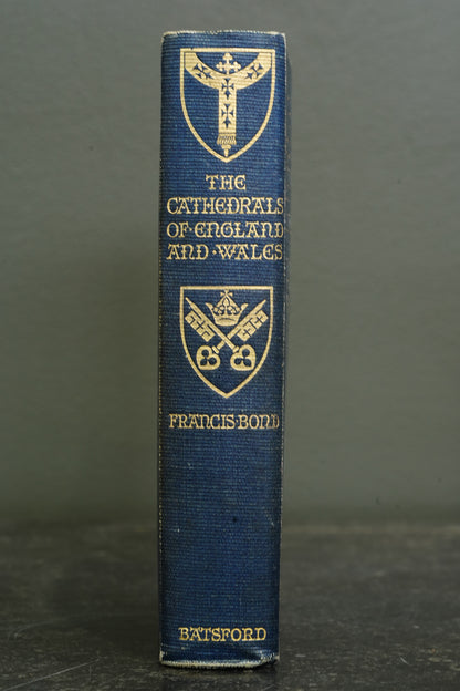 Antique Cathedrals of England and Wales Book Francis Bond 1906
