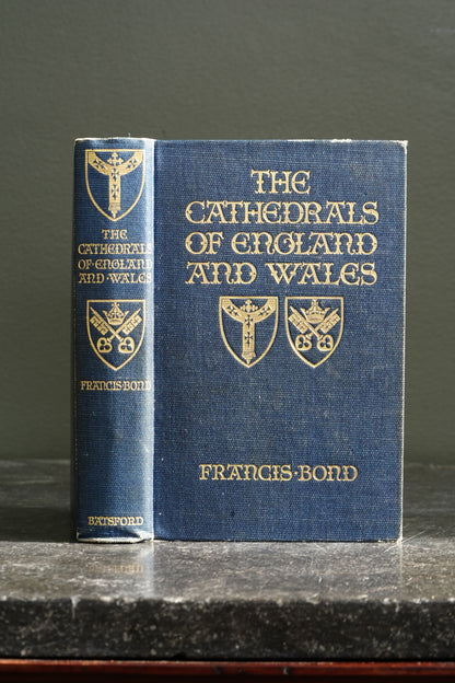 Antique Cathedrals of England and Wales Book Francis Bond 1906