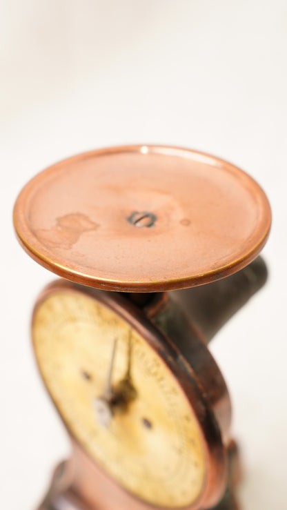 Antique Salter Copper Letter Balance Postal Scale, England
