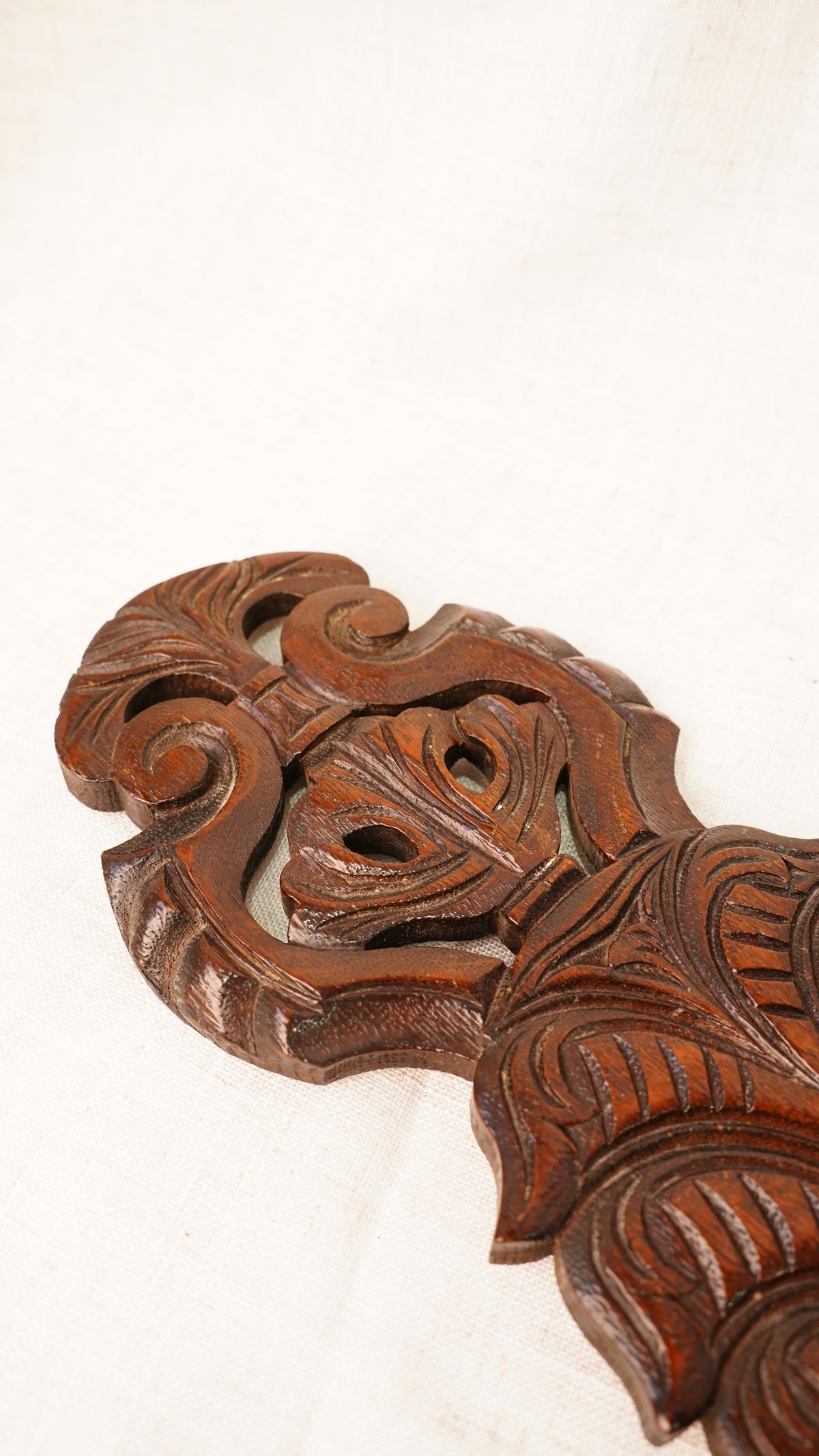 Antique English Carved Oak Architectural Fragment