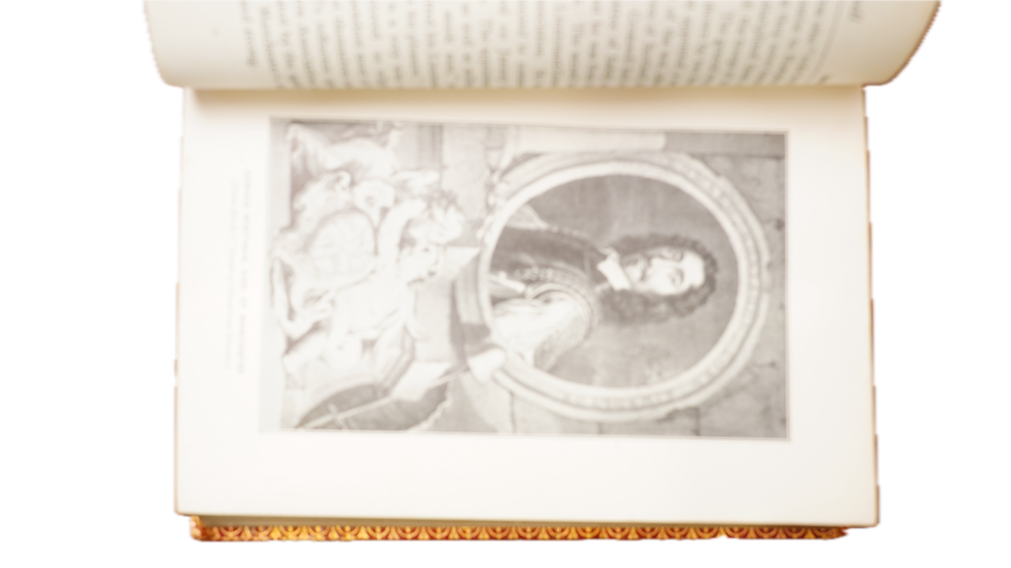 Oliver Cromwell by Charles Firth, Winchester College Prize Binding, 1905