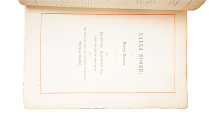 Thomas Moore Poetical Works 1863 Leather Gilt Edges
