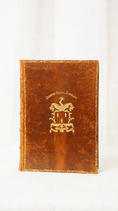 Thackeray Vanity Fair 1904 Smith Elder Antique Leather Prize Binding