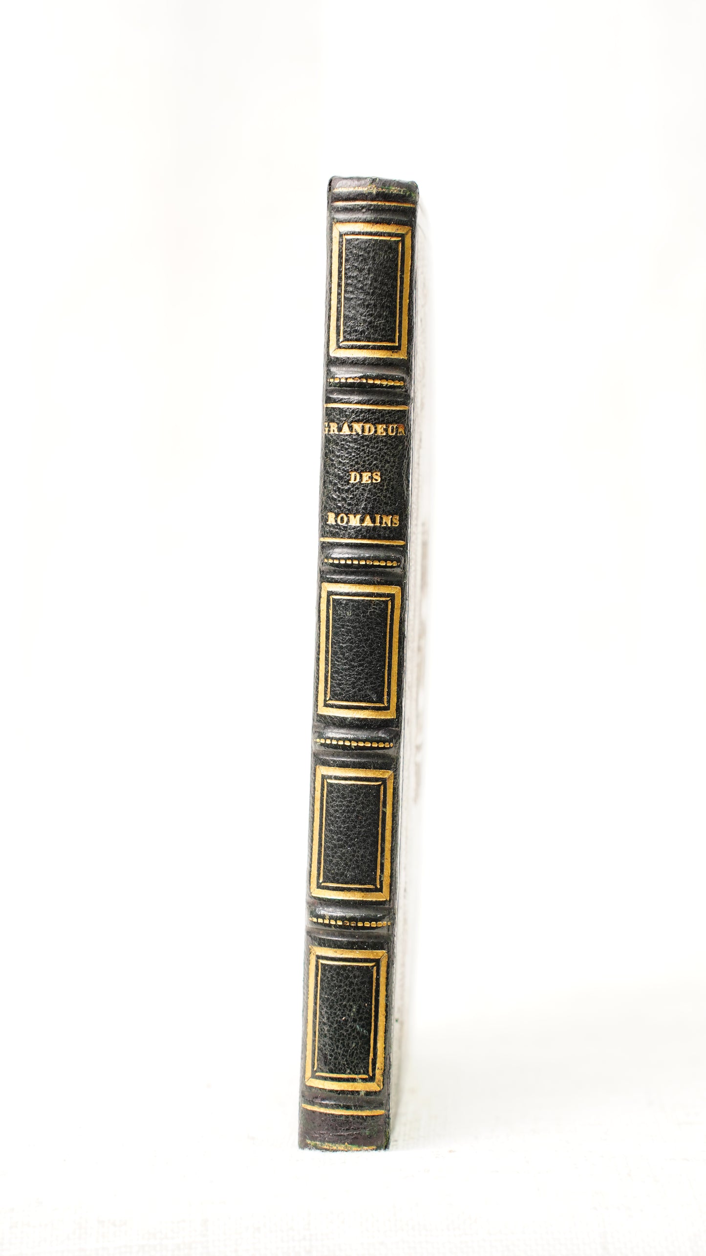 Montesquieu Grandeur des Romains 1846 Antique French Prize Binding
