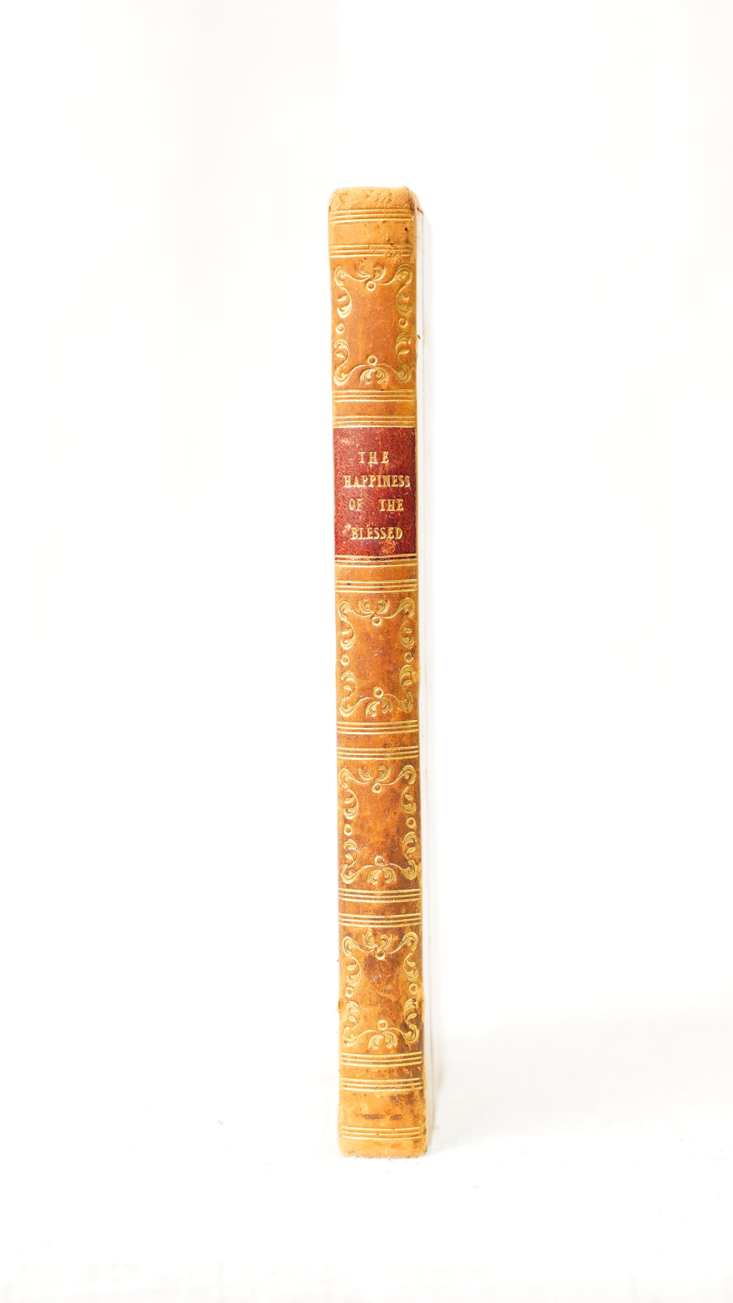 Richard Mant Happiness of the Blessed 1837 Antique Half Leather Book