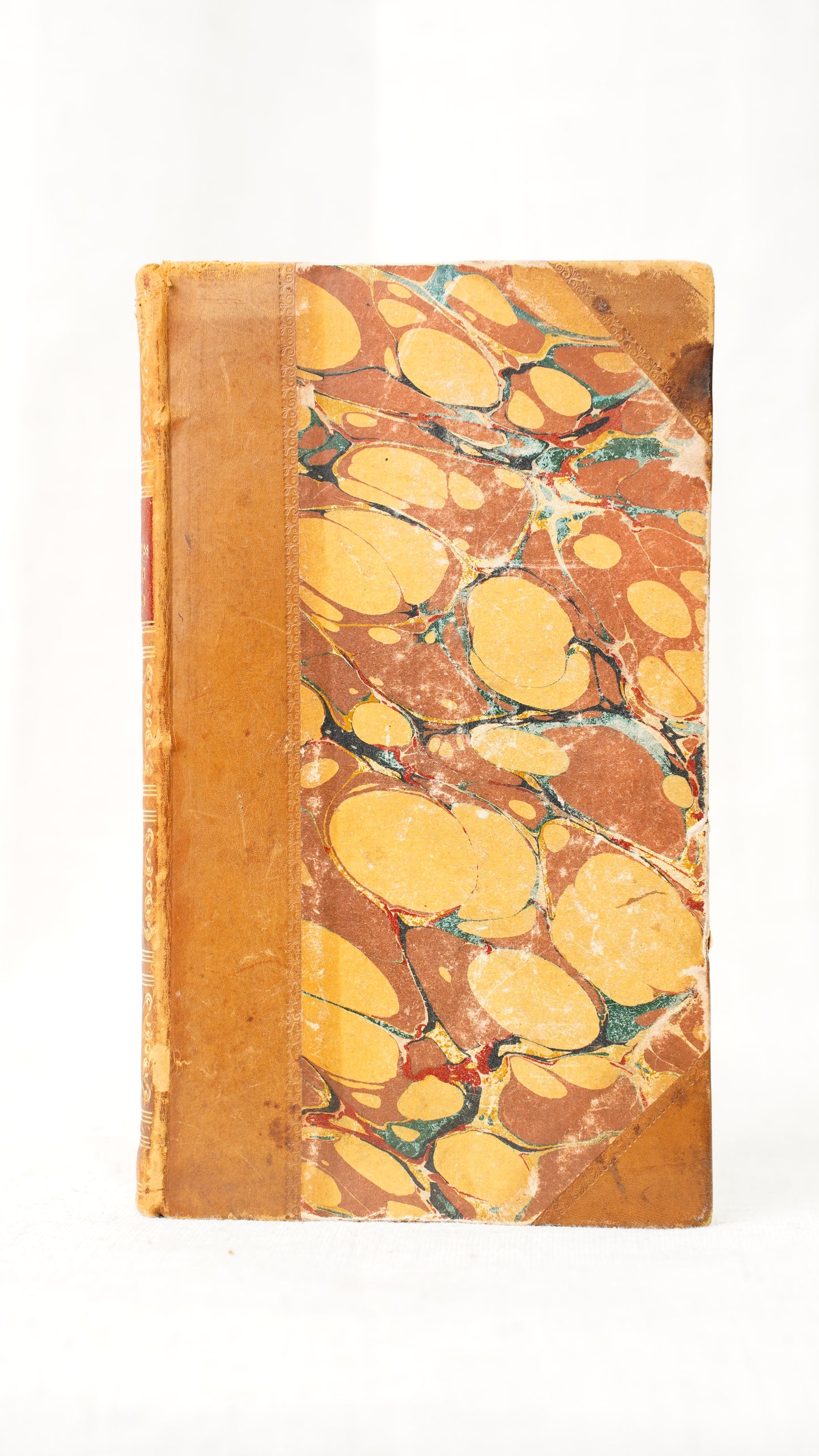 Richard Mant Happiness of the Blessed 1837 Antique Half Leather Book