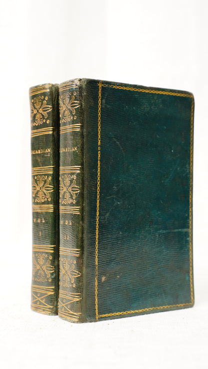 The Guardian Steele Addison 2 Volume Set 1818 Green Morocco