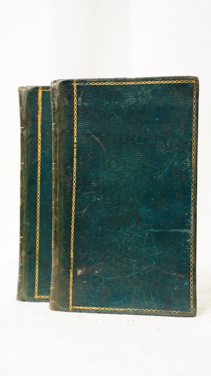 The Guardian Steele Addison 2 Volume Set 1818 Green Morocco