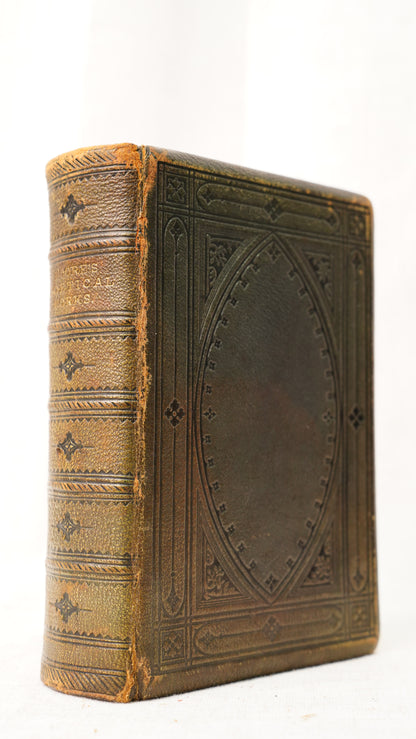 Thomas Moore Poetical Works 1863 Leather Gilt Edges